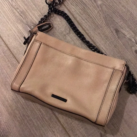 Rebecca Minkoff Avery Crossbody in Pale Pink/Nude - Picture 3 of 8